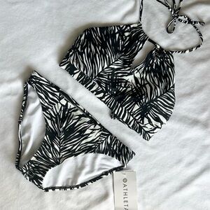 ATHLETA Palm Print Bikini